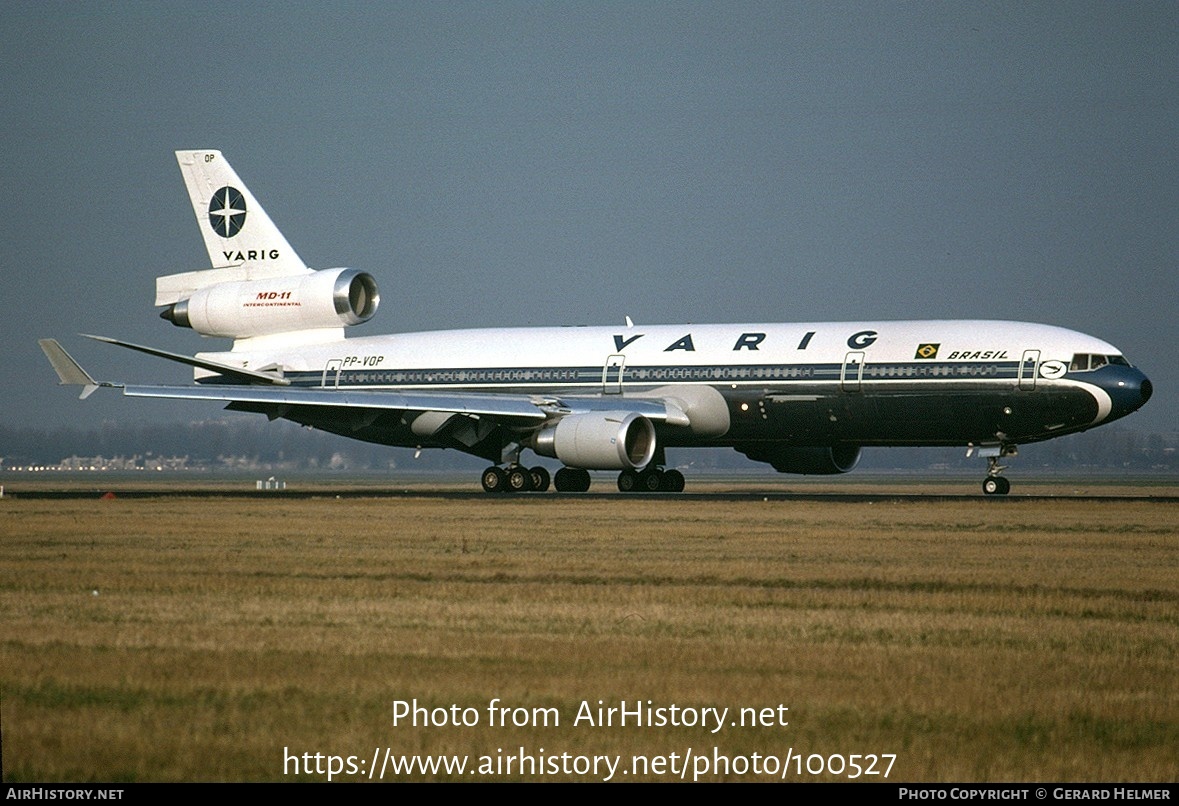 Aircraft Photo of PP-VOP | McDonnell Douglas MD-11 | Varig | AirHistory.net #100527