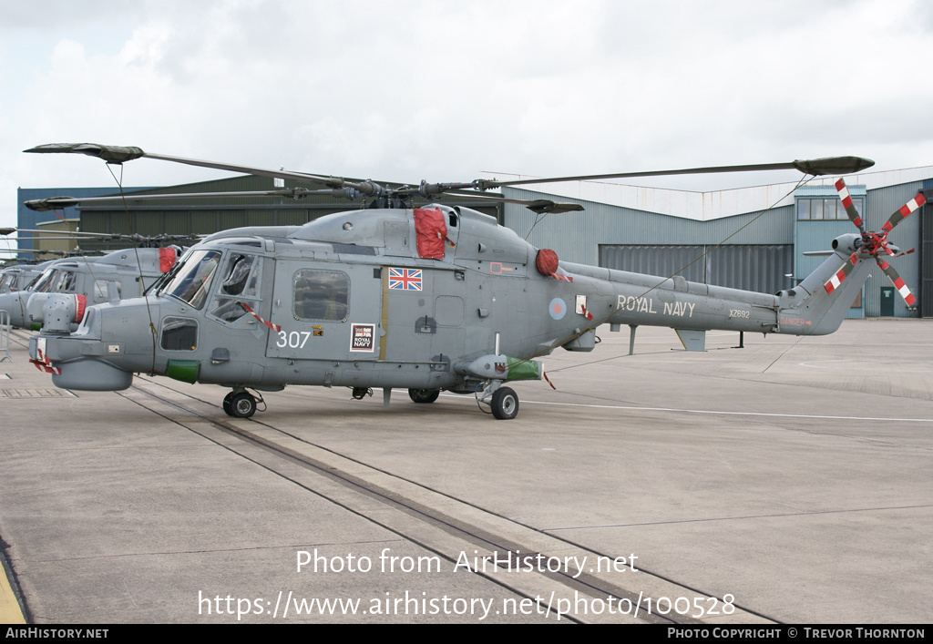 Aircraft Photo of XZ692 | Westland WG-13 Lynx HMA8DSP | UK - Navy | AirHistory.net #100528