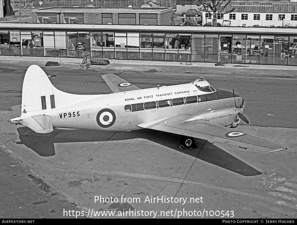 Aircraft Photo of VP955 | De Havilland D.H. 104 Devon C1 | UK - Air Force | AirHistory.net #100543