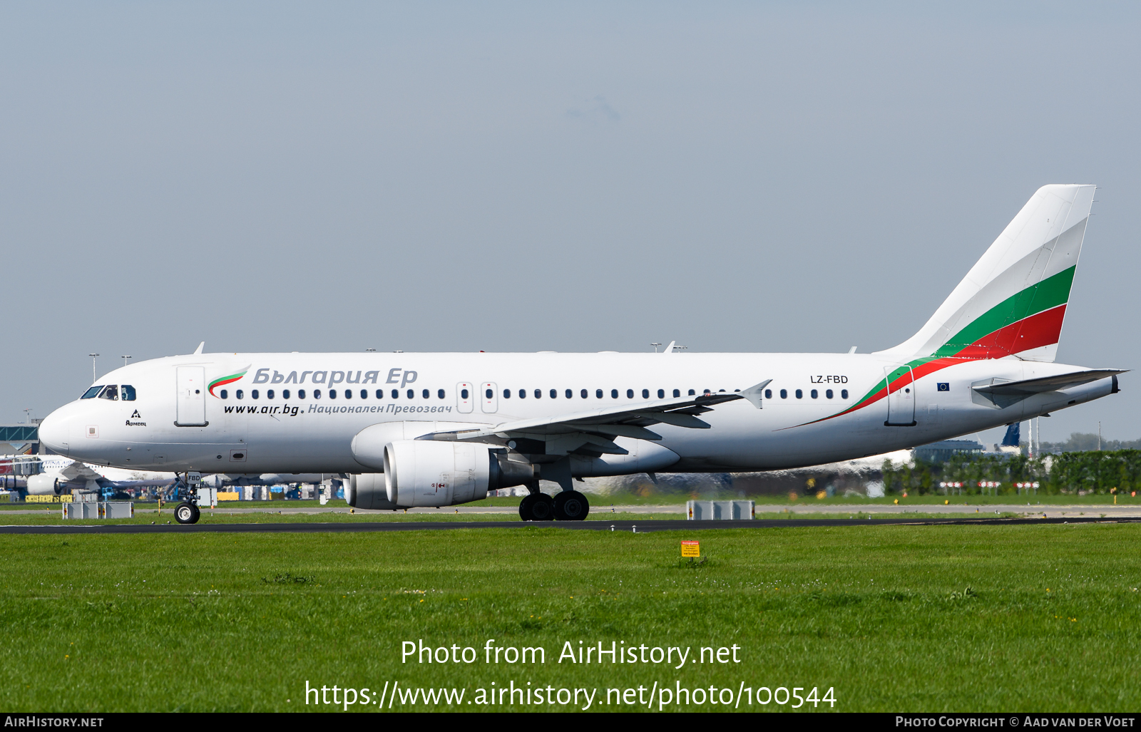 Aircraft Photo of LZ-FBD | Airbus A320-214 | Bulgaria Air | AirHistory.net #100544