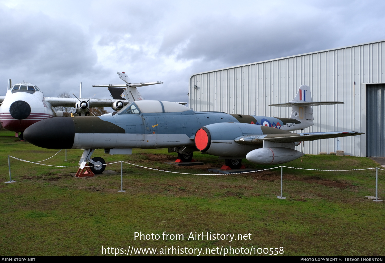 Aircraft Photo of WS838 | Gloster Meteor NF14 | UK - Air Force | AirHistory.net #100558