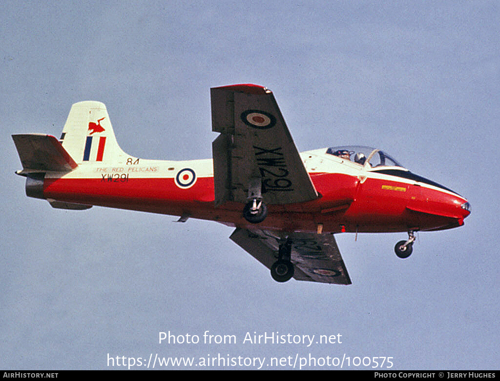 Aircraft Photo of XW291 | BAC 84 Jet Provost T5 | UK - Air Force | AirHistory.net #100575