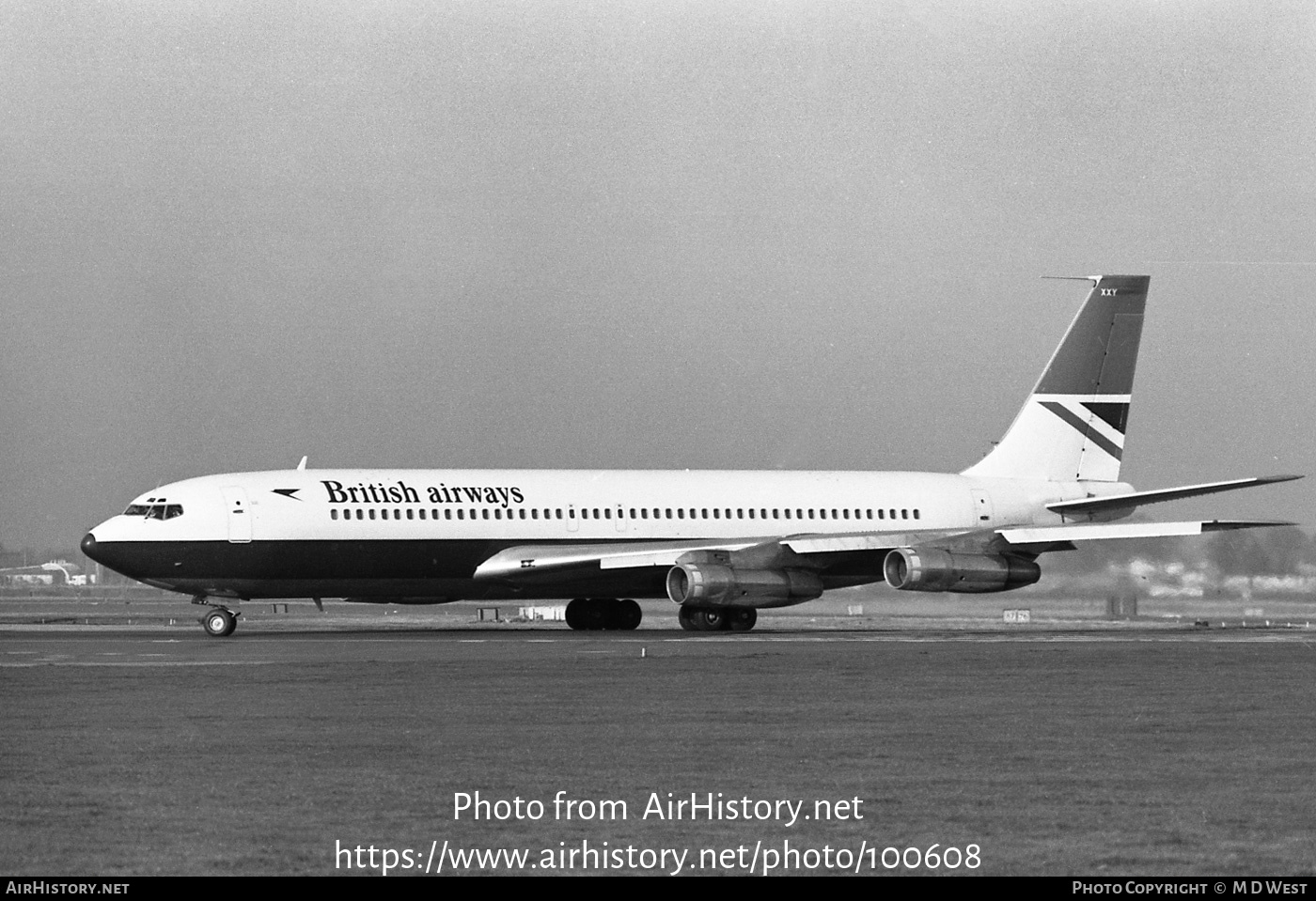 Aircraft Photo of G-AXXY | Boeing 707-336B | British Airways | AirHistory.net #100608