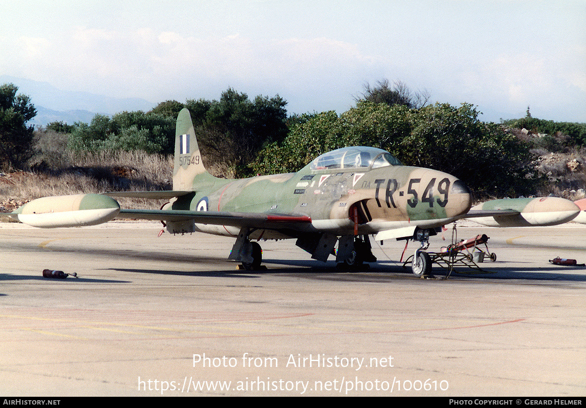 Aircraft Photo of 517549 | Lockheed T-33A | Greece - Air Force | AirHistory.net #100610