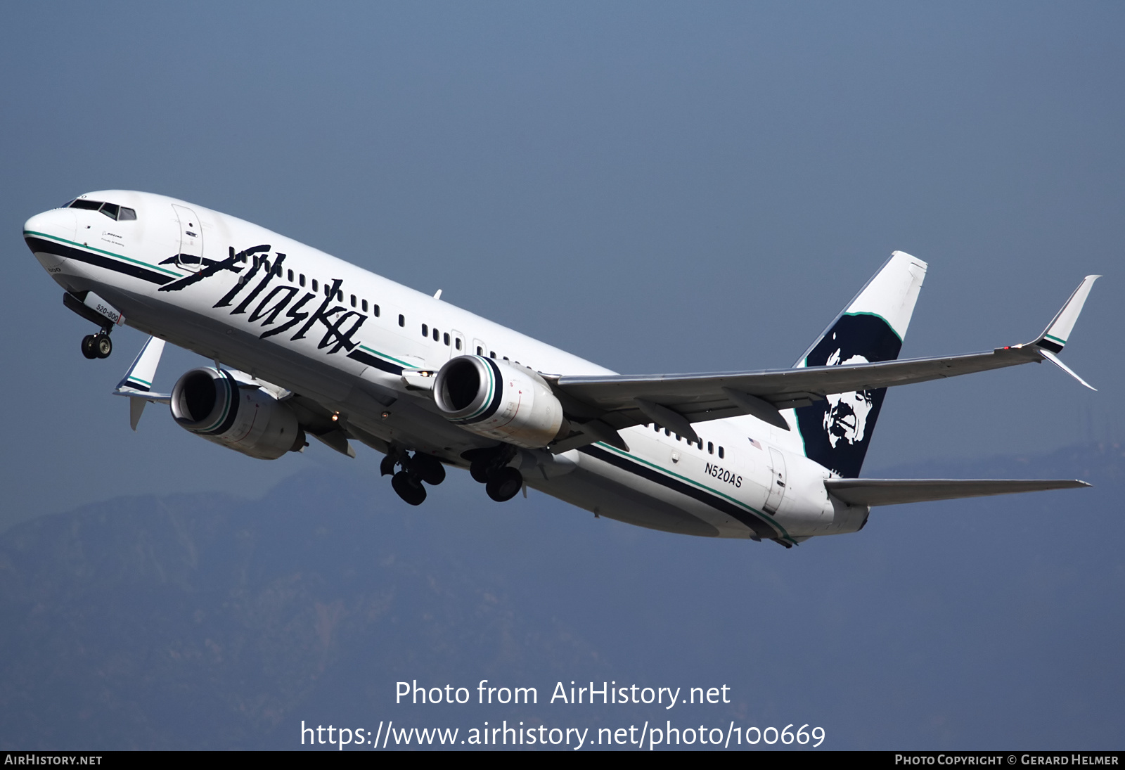 Aircraft Photo of N520AS | Boeing 737-890 | Alaska Airlines | AirHistory.net #100669