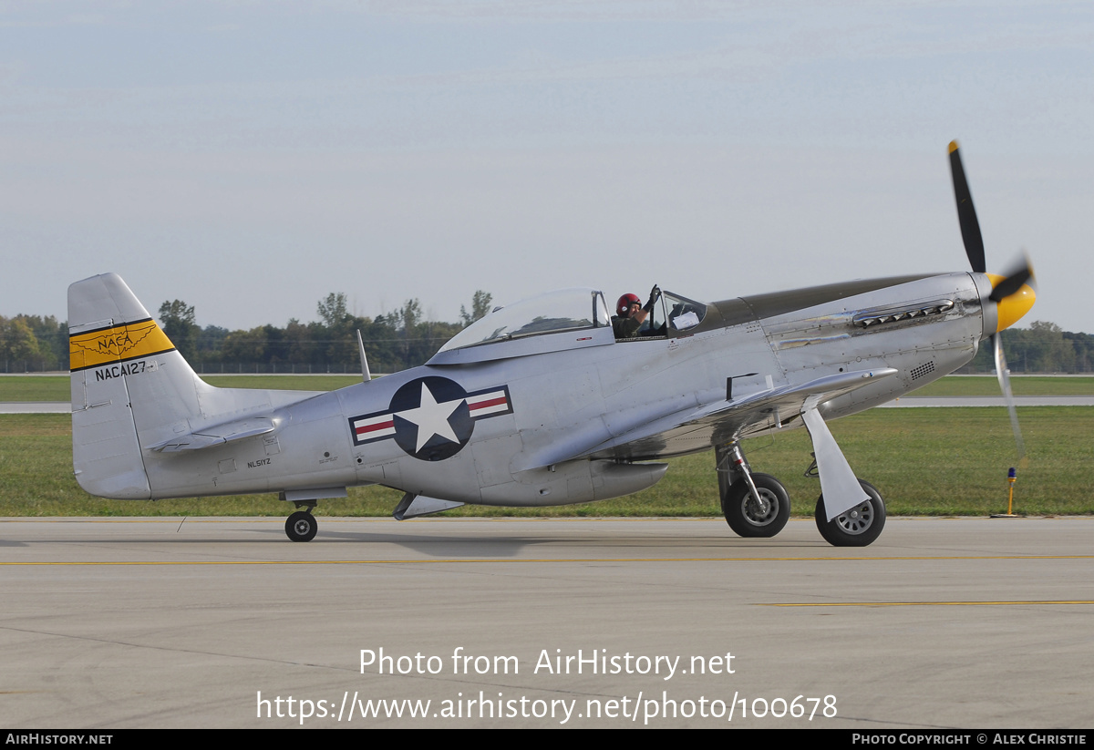 Aircraft Photo of N51YZ / NL51YZ / NACA 127 | North American P-51D Mustang | NACA - National Advisory Committee for Aeronautics | AirHistory.net #100678