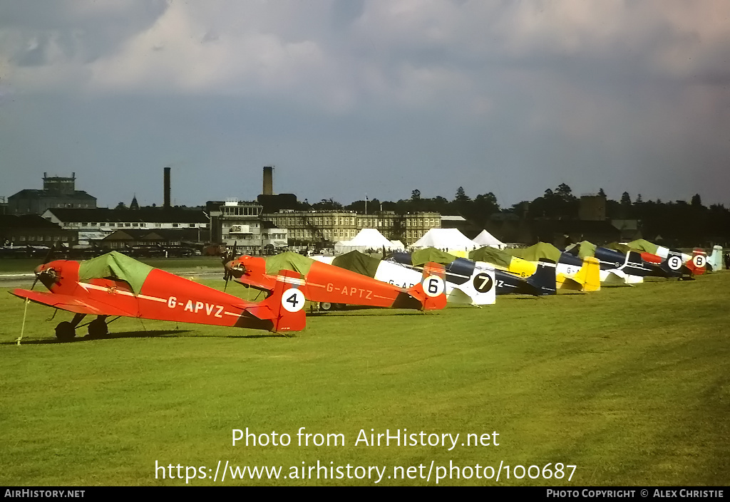 Aircraft Photo of G-APVZ | Druine D-31 Turbulent | AirHistory.net #100687