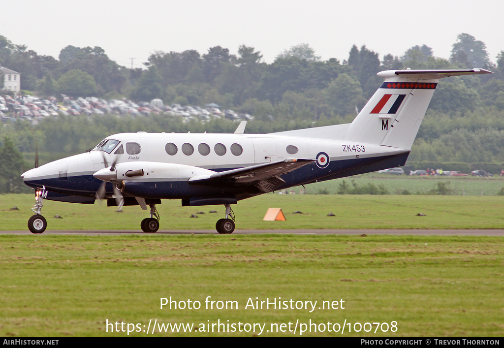 Aircraft Photo of ZK453 | Raytheon B200 King Air | UK - Air Force | AirHistory.net #100708