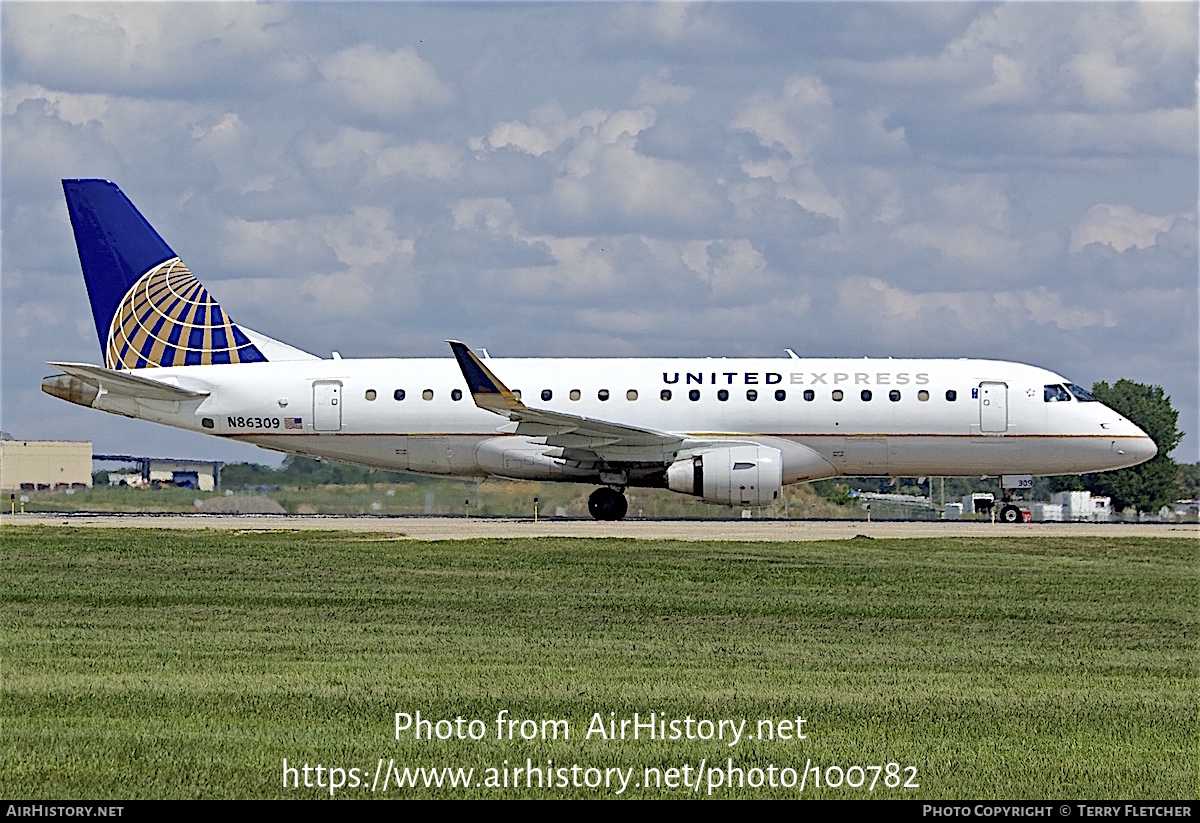 Aircraft Photo of N86309 | Embraer 175LR (ERJ-170-200LR) | Mesa Airlines | AirHistory.net #100782