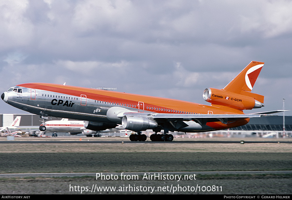 Aircraft Photo of C-GCPI | McDonnell Douglas DC-10-30 | CP Air | AirHistory.net #100811