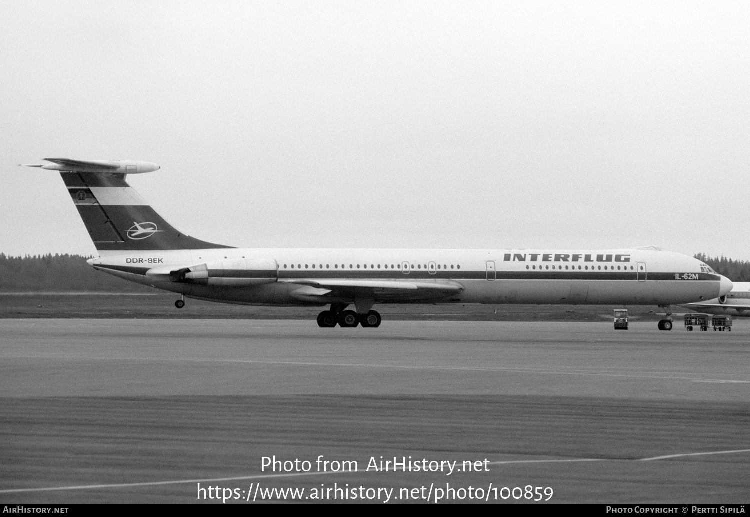 Aircraft Photo of DDR-SEK | Ilyushin Il-62M | Interflug | AirHistory.net #100859