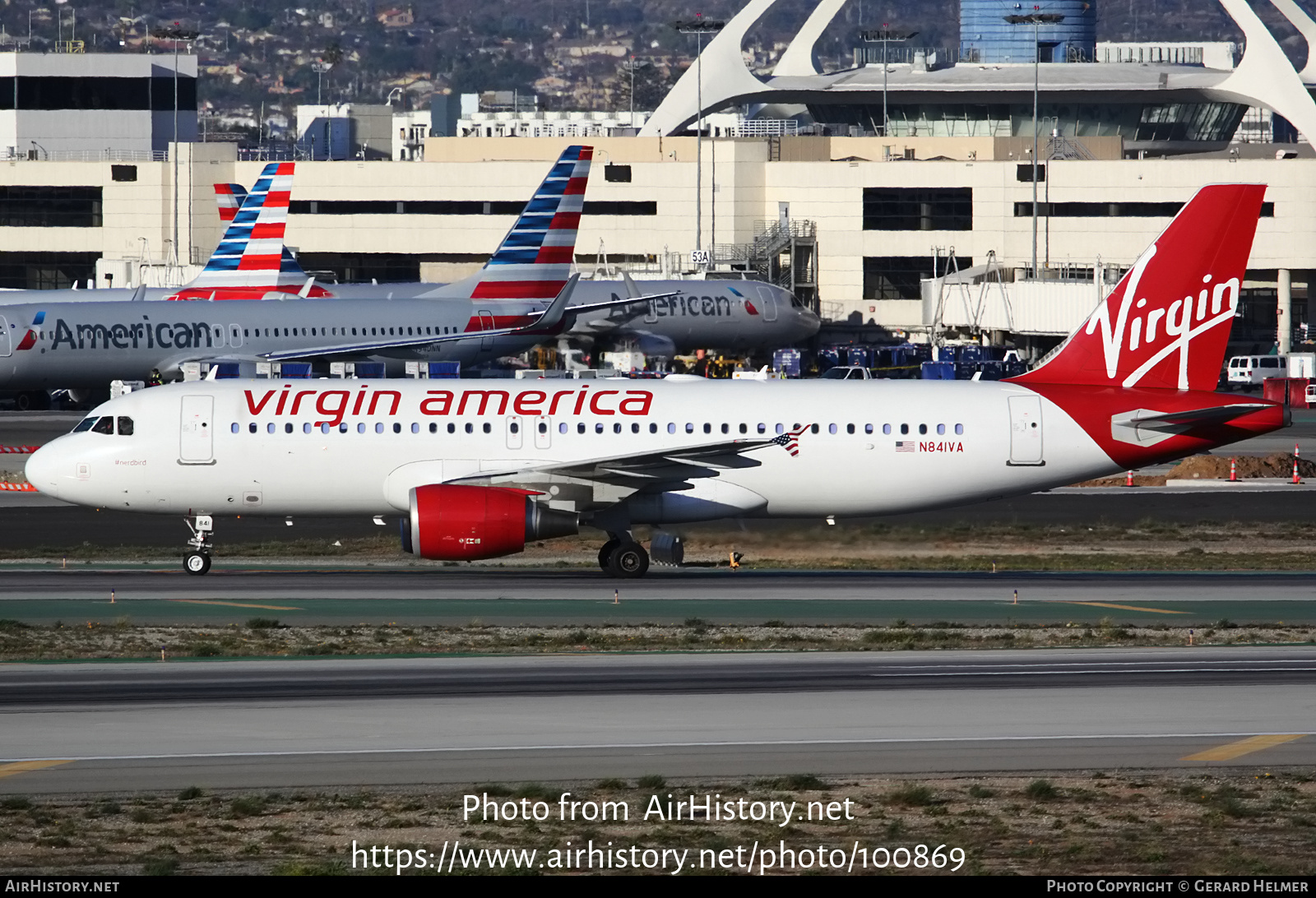 Aircraft Photo of N841VA | Airbus A320-214 | Virgin America | AirHistory.net #100869