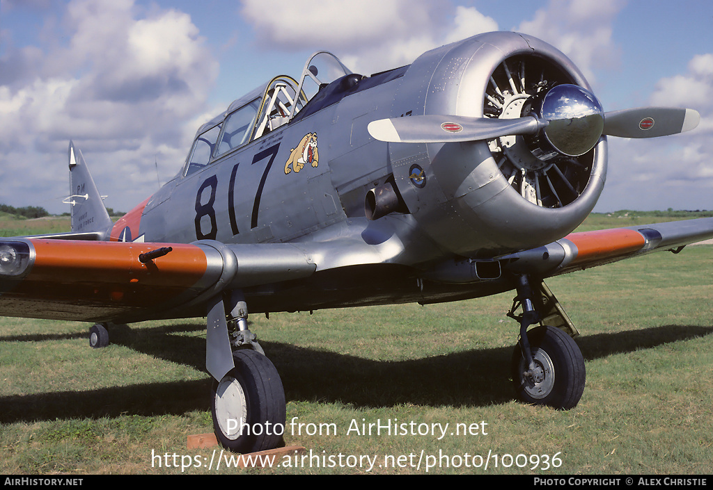 Aircraft Photo of N817TX / 48817 | North American AT-6D Texan | USA - Air Force | AirHistory.net #100936