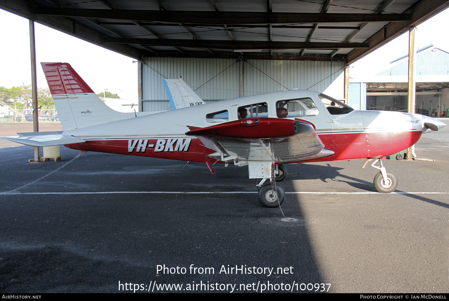 Aircraft Photo of VH-BKM | Piper PA-28-181 Archer III | AirHistory.net #100937