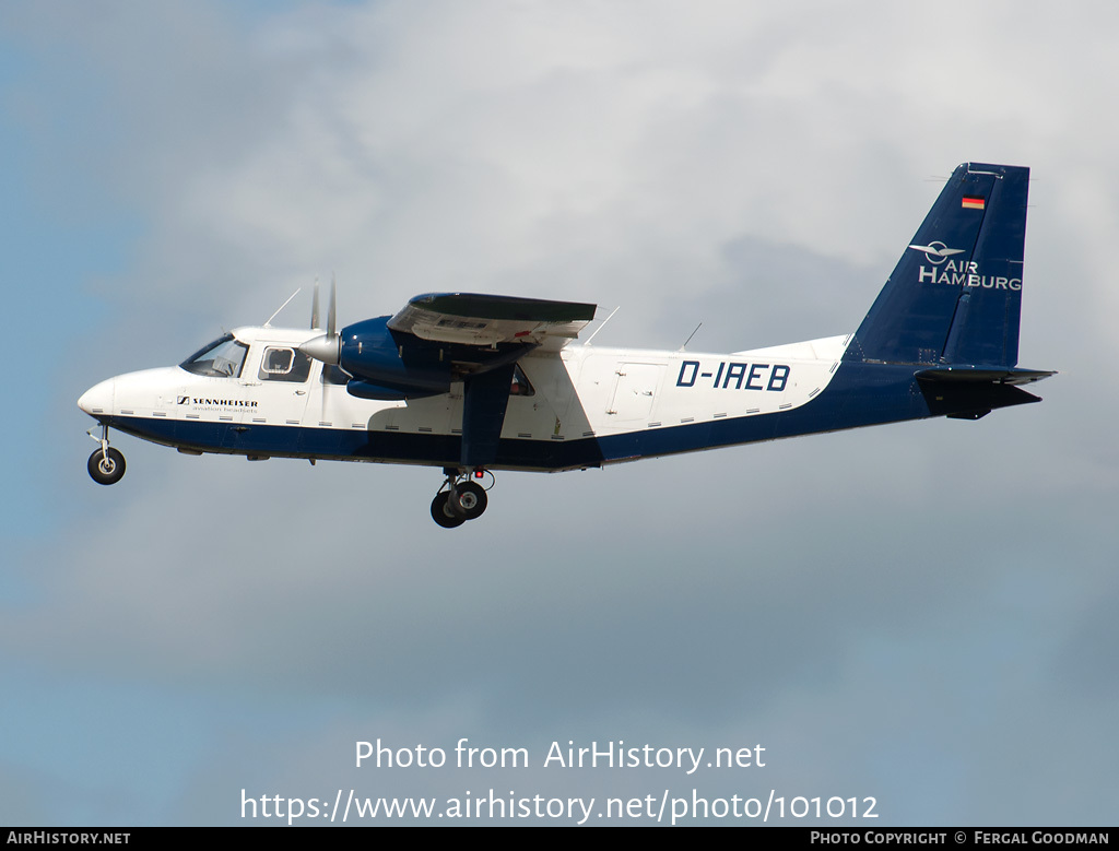 Aircraft Photo of D-IAEB | Britten-Norman BN-2A-8 Islander | Air Hamburg | AirHistory.net #101012