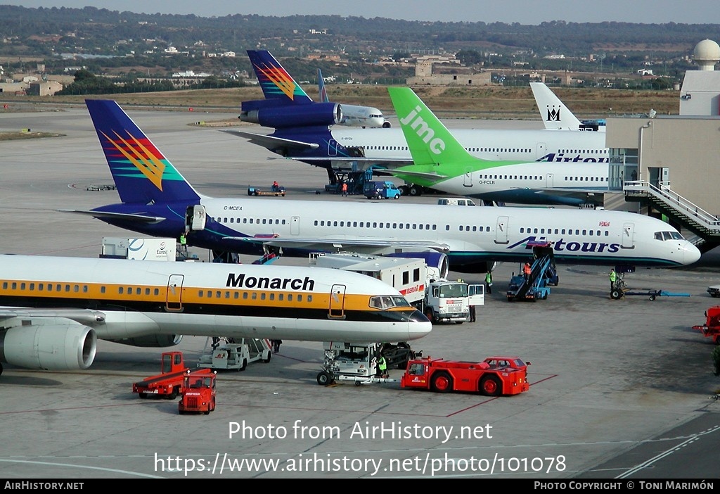 Aircraft Photo of G-MCEA | Boeing 757-225 | Airtours International | AirHistory.net #101078