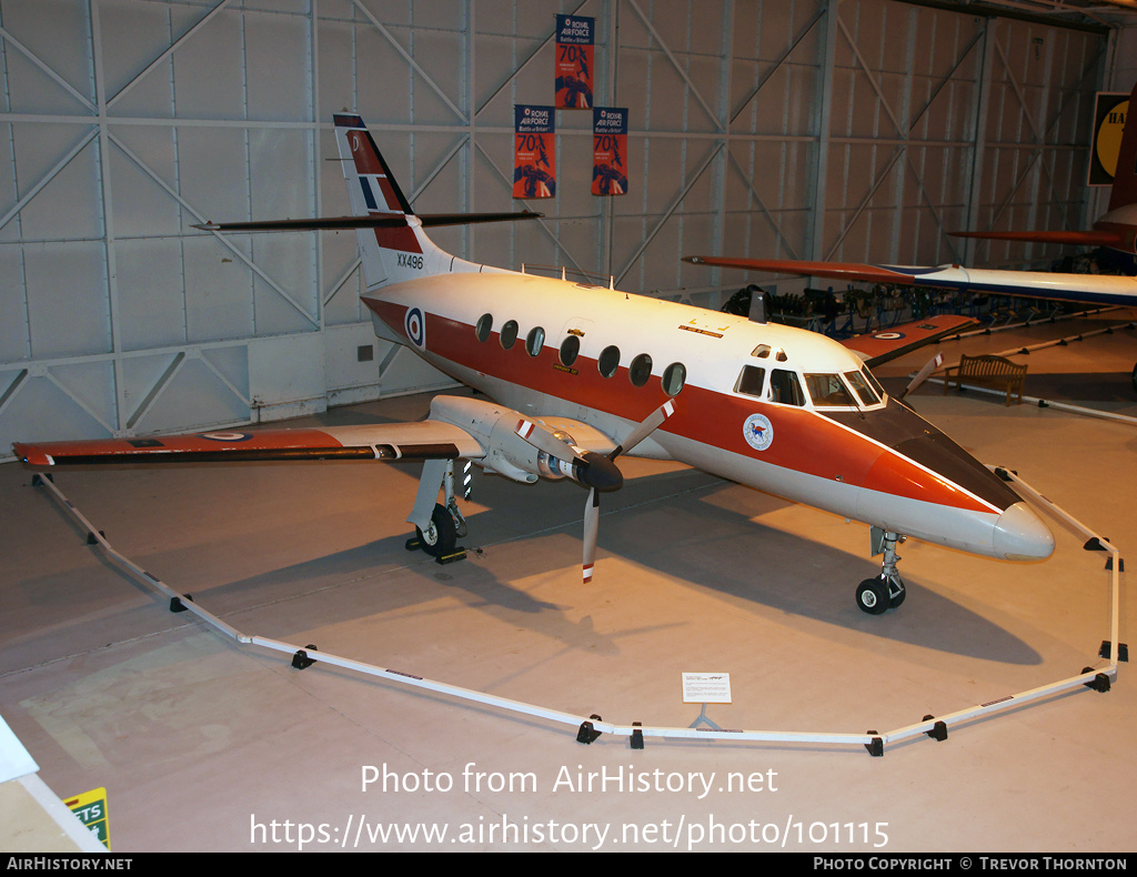 Aircraft Photo of XX496 | Scottish Aviation HP-137 Jetstream T1 | UK - Air Force | AirHistory.net #101115