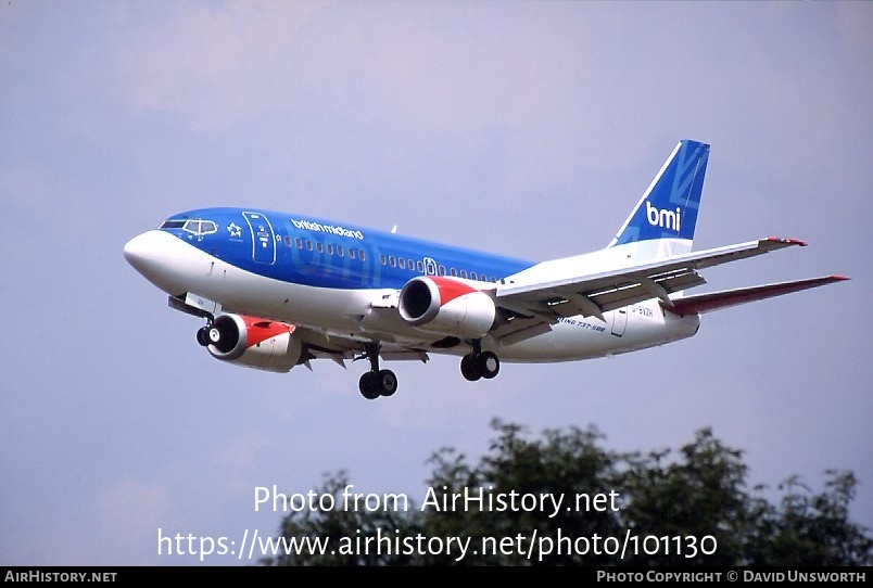 Aircraft Photo of G-BVZH | Boeing 737-5Q8 | BMI - British Midland International | AirHistory.net #101130