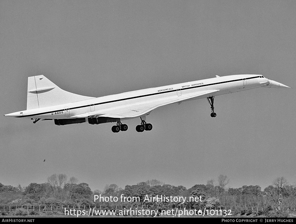 Aircraft Photo of G-BBDG | Aerospatiale-BAC Concorde 100 | Aerospatiale | AirHistory.net #101132