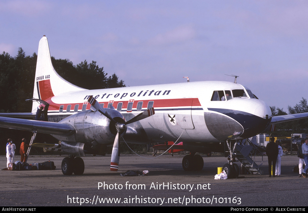 Aircraft Photo of LN-KLK | Convair 440-75 Metropolitan | Norsk Metropolitan Klubb | AirHistory.net #101163