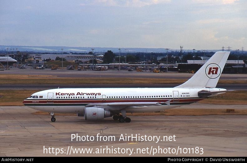 Aircraft Photo of 5Y-BEN | Airbus A310-304 | Kenya Airways | AirHistory.net #101183