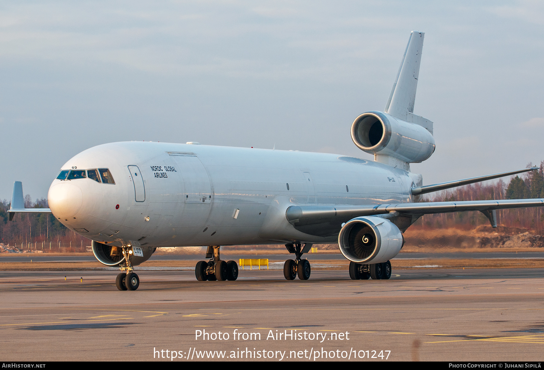 Aircraft Photo of OH-LGD | McDonnell Douglas MD-11/F | Nordic Global Airlines | AirHistory.net #101247