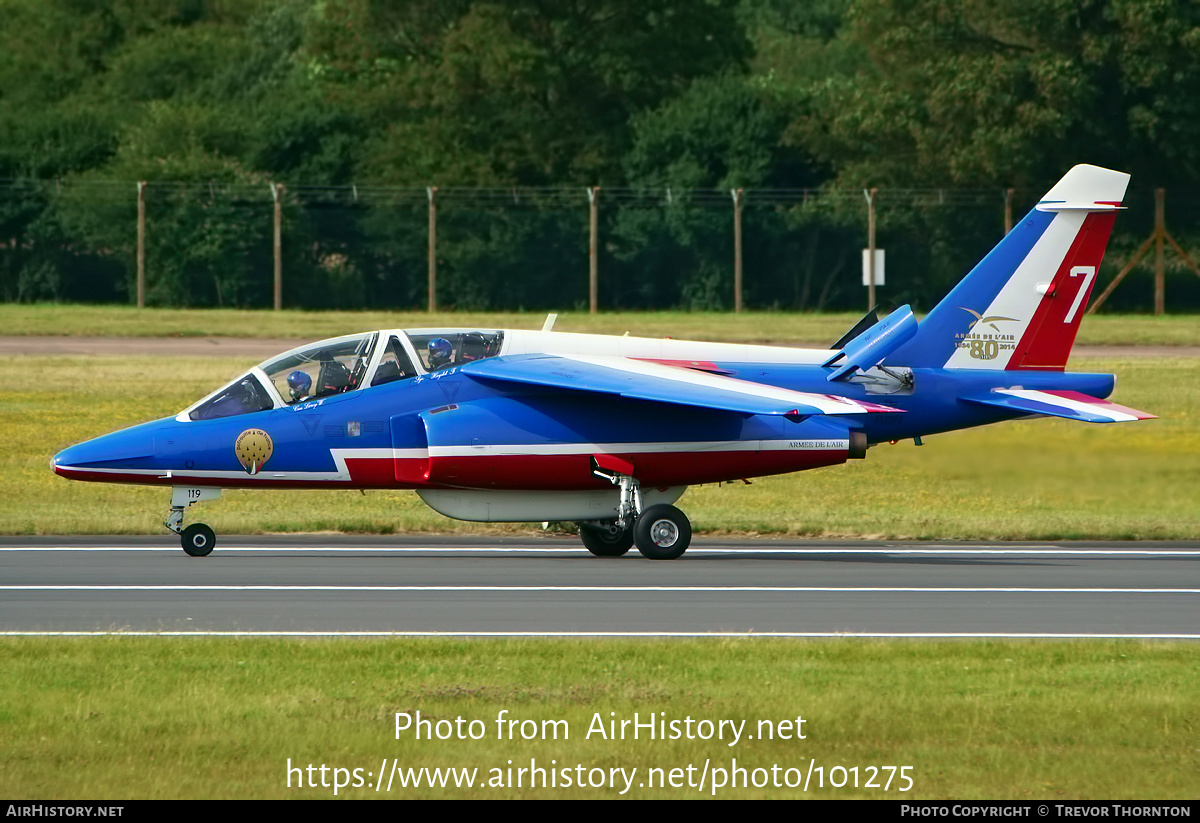 Aircraft Photo of E119 | Dassault-Dornier Alpha Jet E | France - Air Force | AirHistory.net #101275