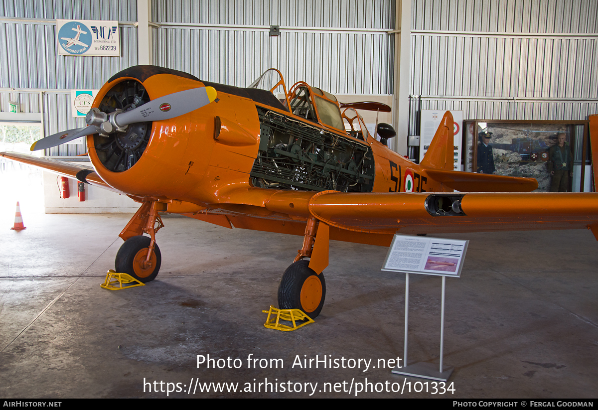 Aircraft Photo of MM53679 | North American T-6G Texan | Italy - Air Force | AirHistory.net #101334