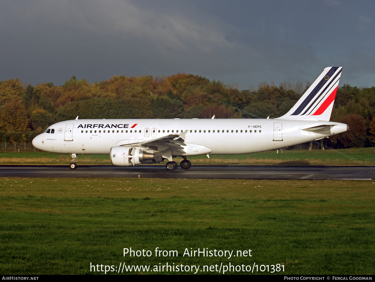 Aircraft Photo of F-HEPC | Airbus A320-214 | Air France | AirHistory.net #101381