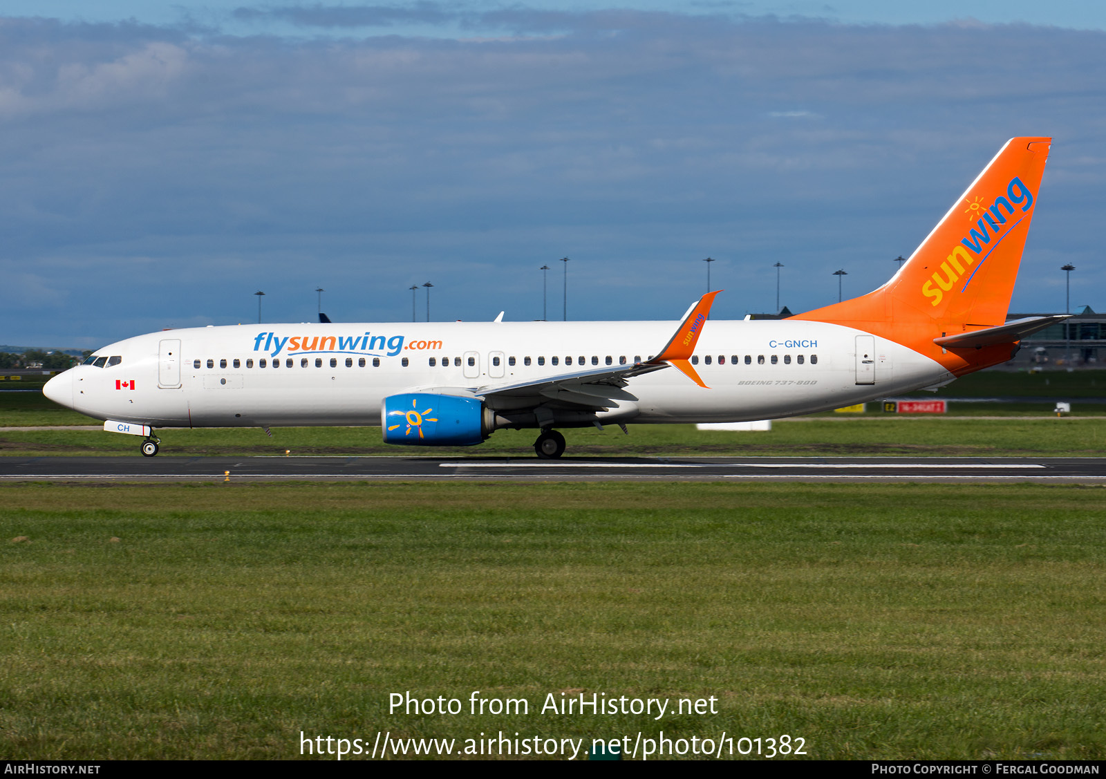 Aircraft Photo of C-GNCH | Boeing 737-81D | Sunwing Airlines | AirHistory.net #101382