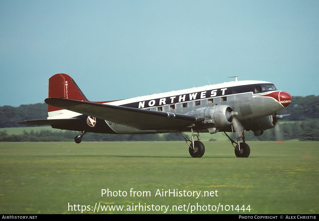 Aircraft Photo of G-AMPY | Douglas C-47B Skytrain | Air Atlantique | Northwest Airlines | AirHistory.net #101444