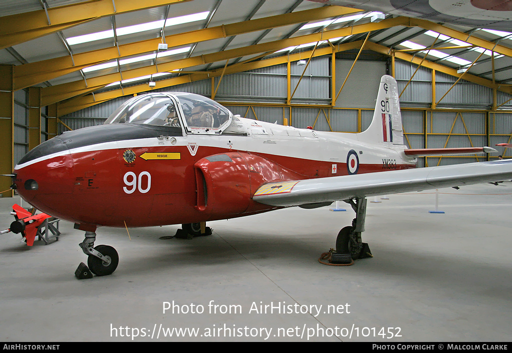 Aircraft Photo of XM383 | Hunting P.84 Jet Provost T3A | UK - Air Force | AirHistory.net #101452