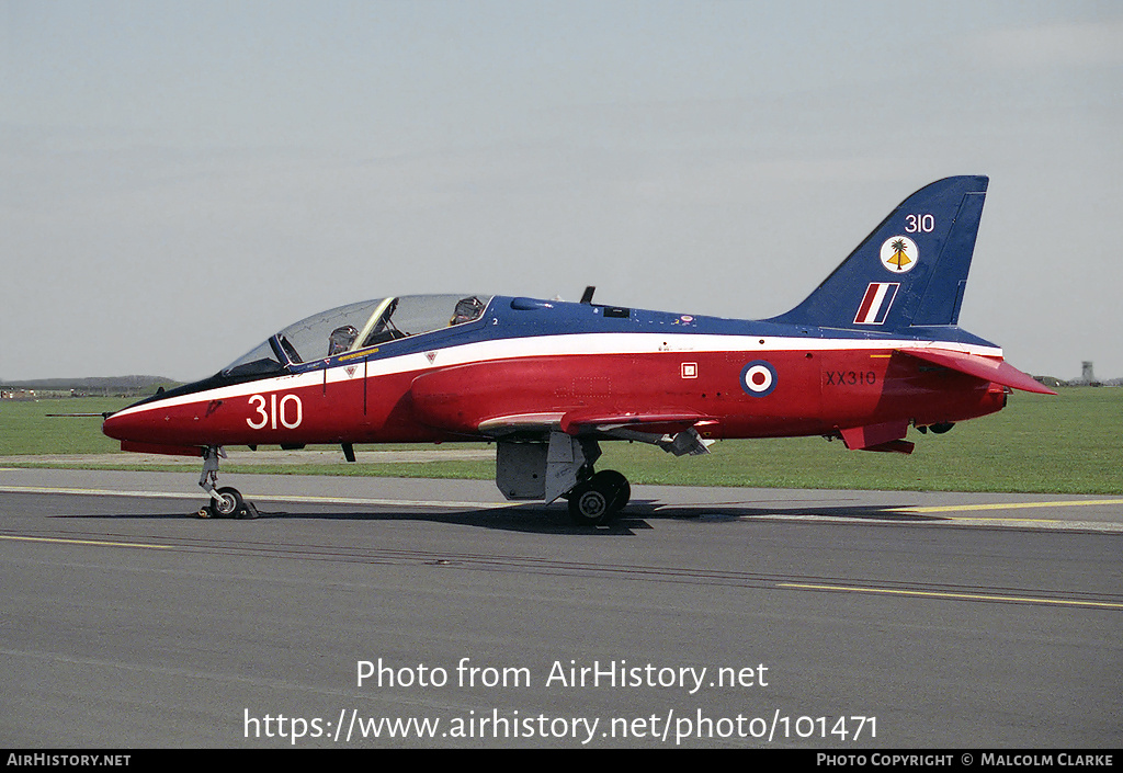 Aircraft Photo of XX310 | British Aerospace Hawk T1 | UK - Air Force | AirHistory.net #101471