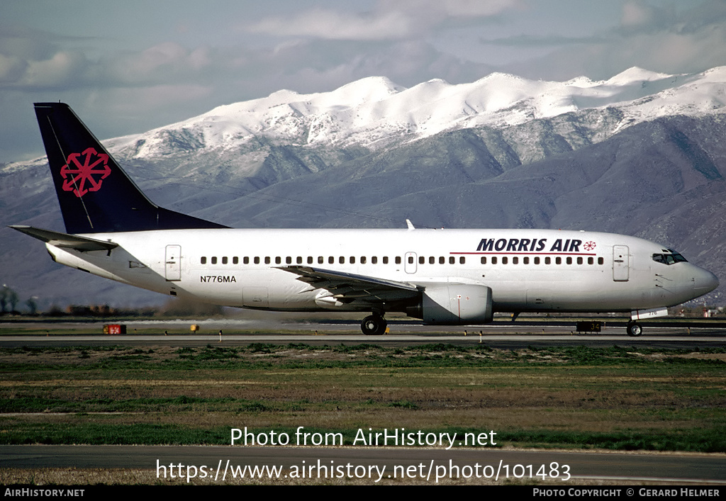 Aircraft Photo of N776MA | Boeing 737-3A4 | Morris Air | AirHistory.net #101483