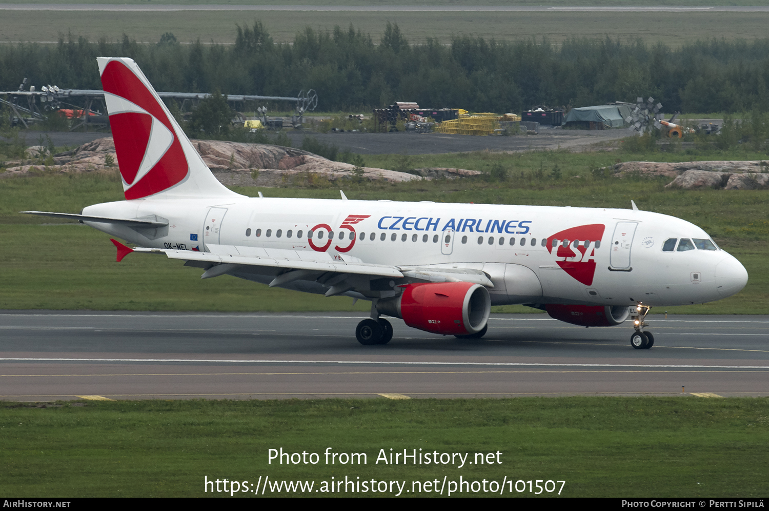 Aircraft Photo of OK-MEL | Airbus A319-112 | ČSA - Czech Airlines | AirHistory.net #101507