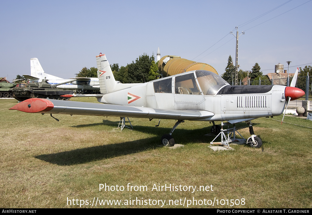 Aircraft Photo of 078 | Zlin Z-43 | Hungary - Air Force | AirHistory.net #101508