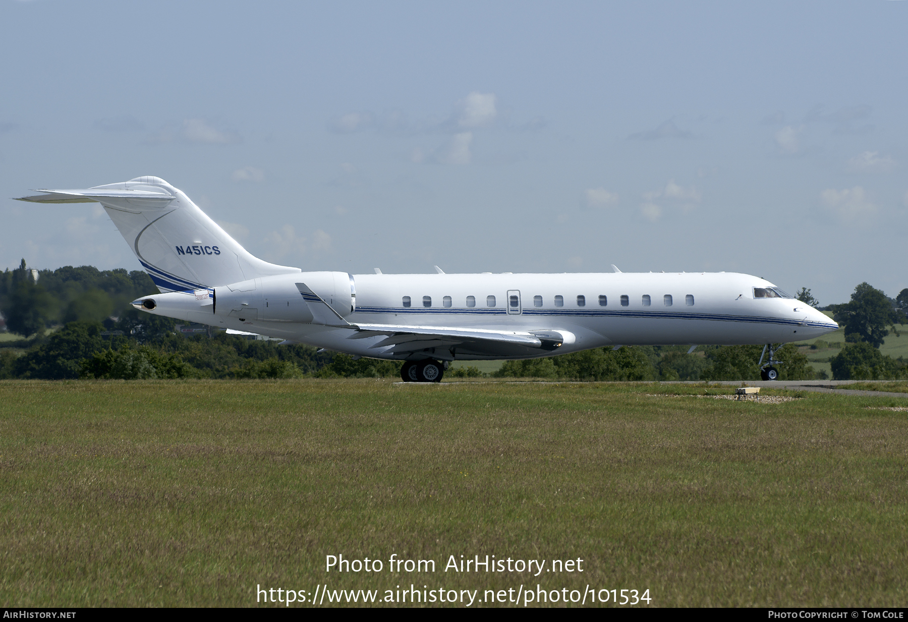 Aircraft Photo of N451CS | Bombardier Global Express (BD-700-1A10) | AirHistory.net #101534