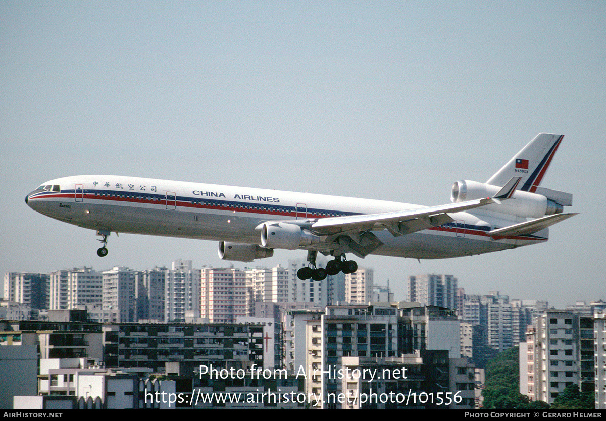 Aircraft Photo of N489GX | McDonnell Douglas MD-11 | China Airlines | AirHistory.net #101556