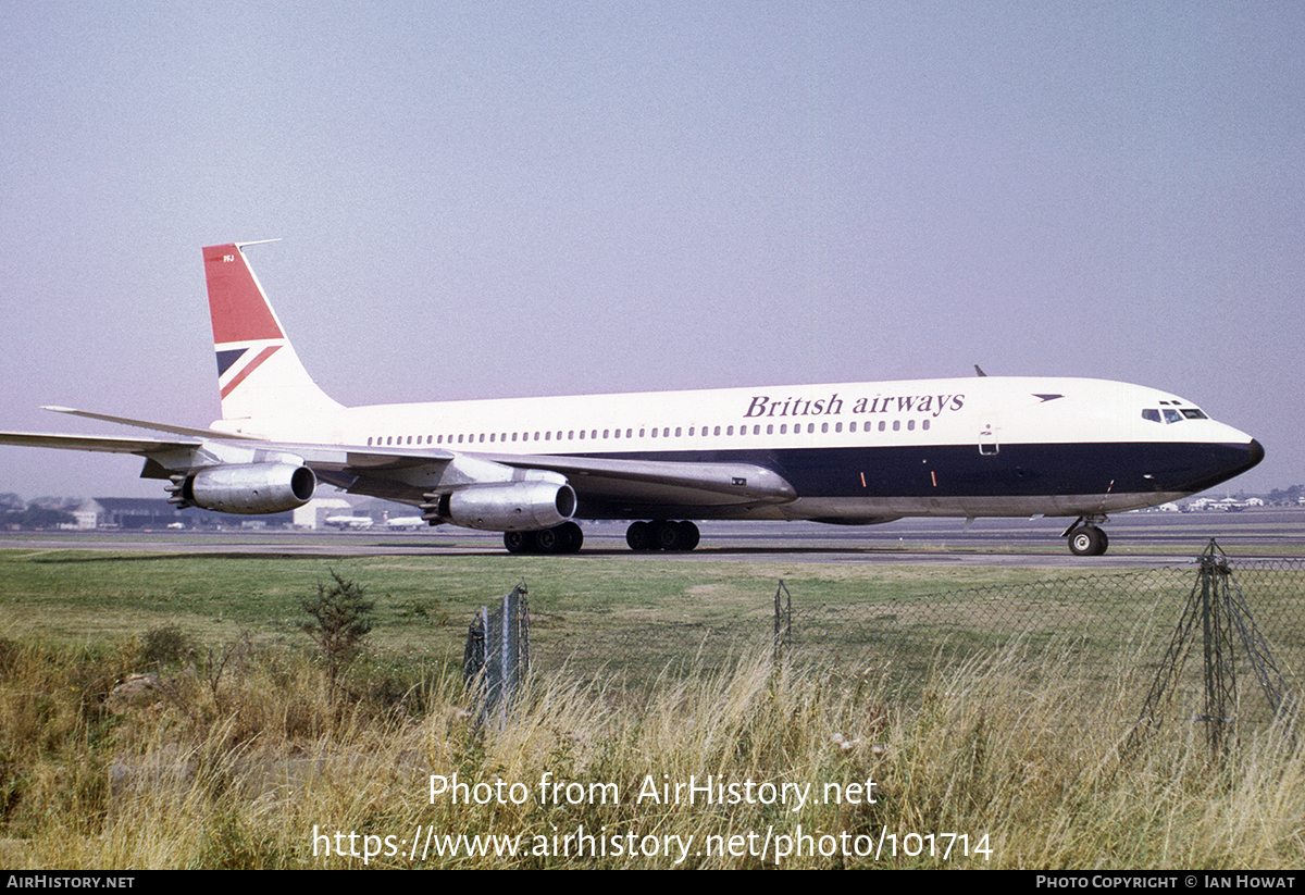 Aircraft Photo of G-APFJ | Boeing 707-436 | British Airways | AirHistory.net #101714