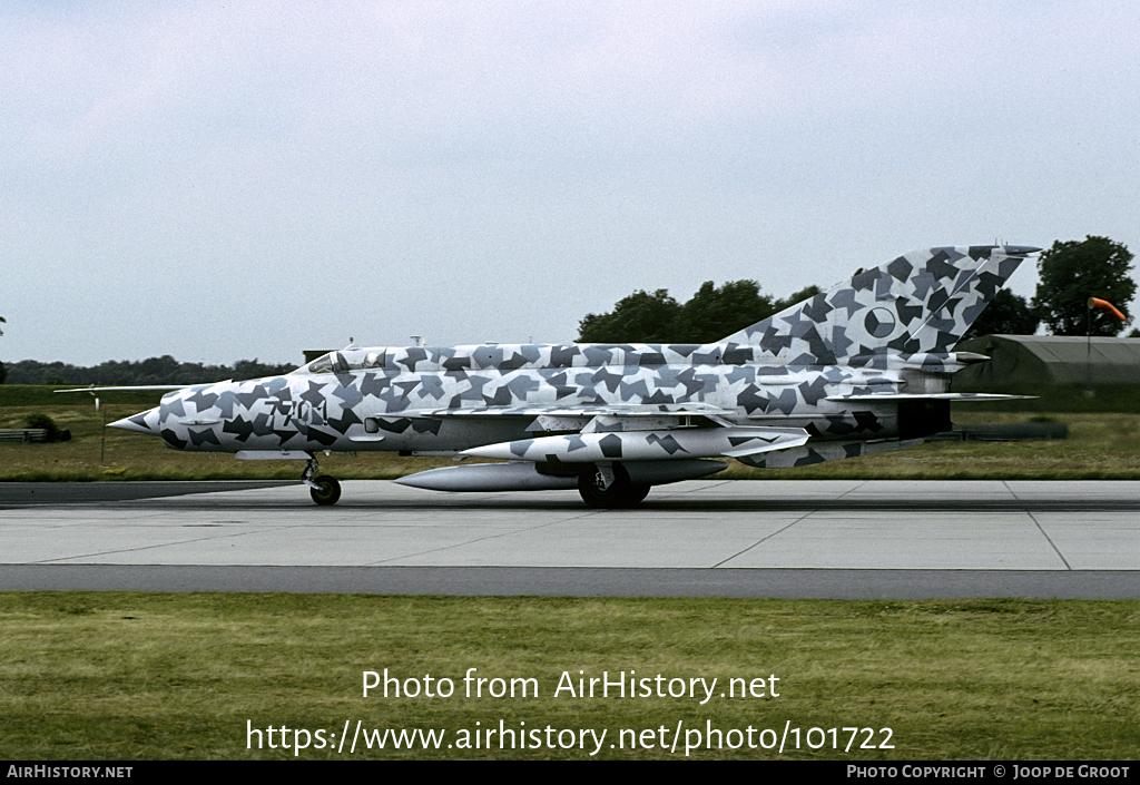 Aircraft Photo of 7701 | Mikoyan-Gurevich MiG-21MF | Czechia - Air Force | AirHistory.net #101722