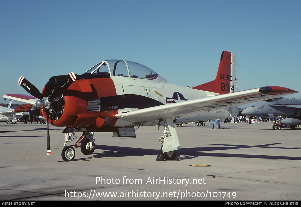 Aircraft Photo of N392W / 138314 | North American T-28B Trojan | USA - Navy | AirHistory.net #101749