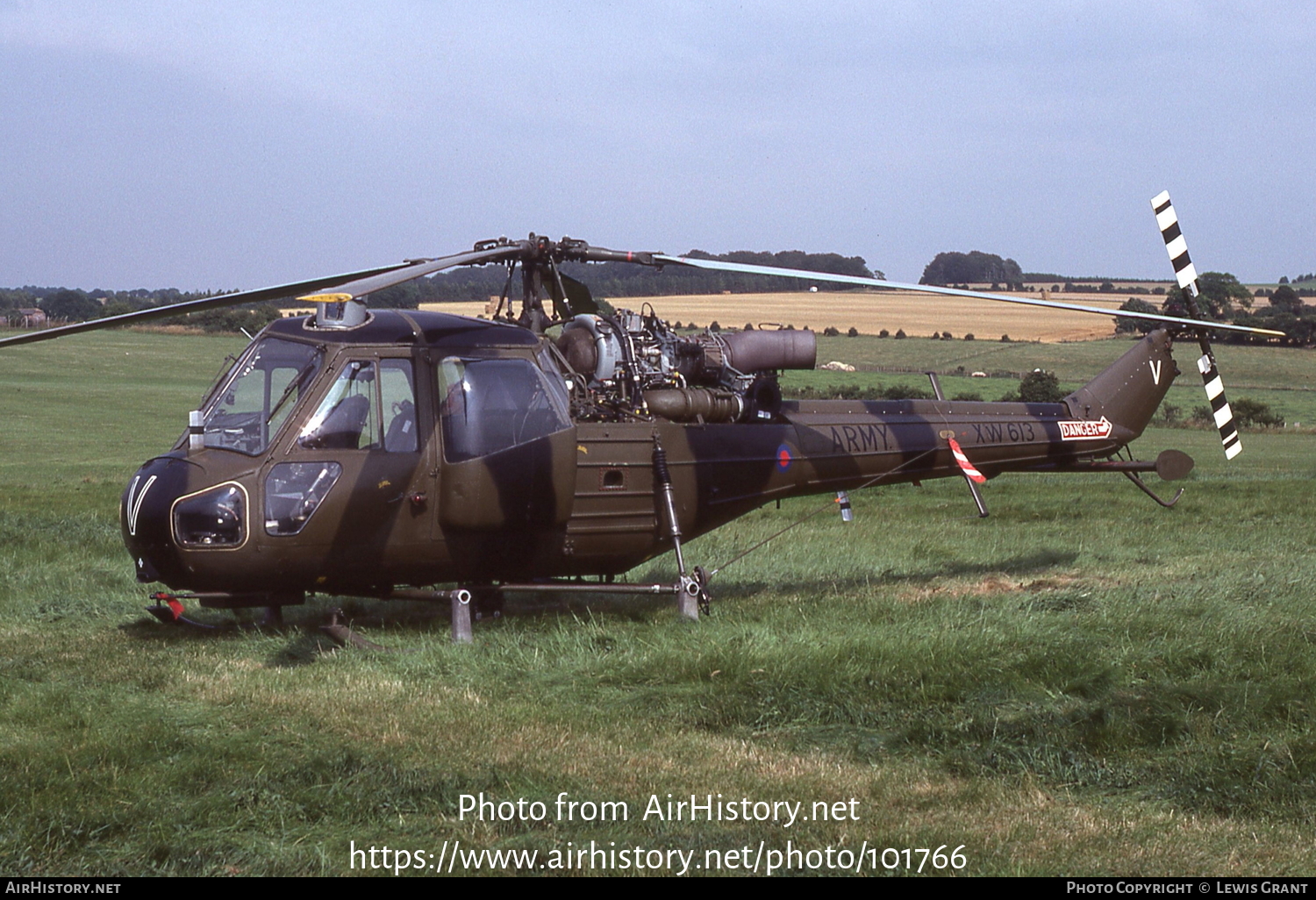 Aircraft Photo of XW613 | Westland Scout AH1 (P-531-2) | UK - Army | AirHistory.net #101766