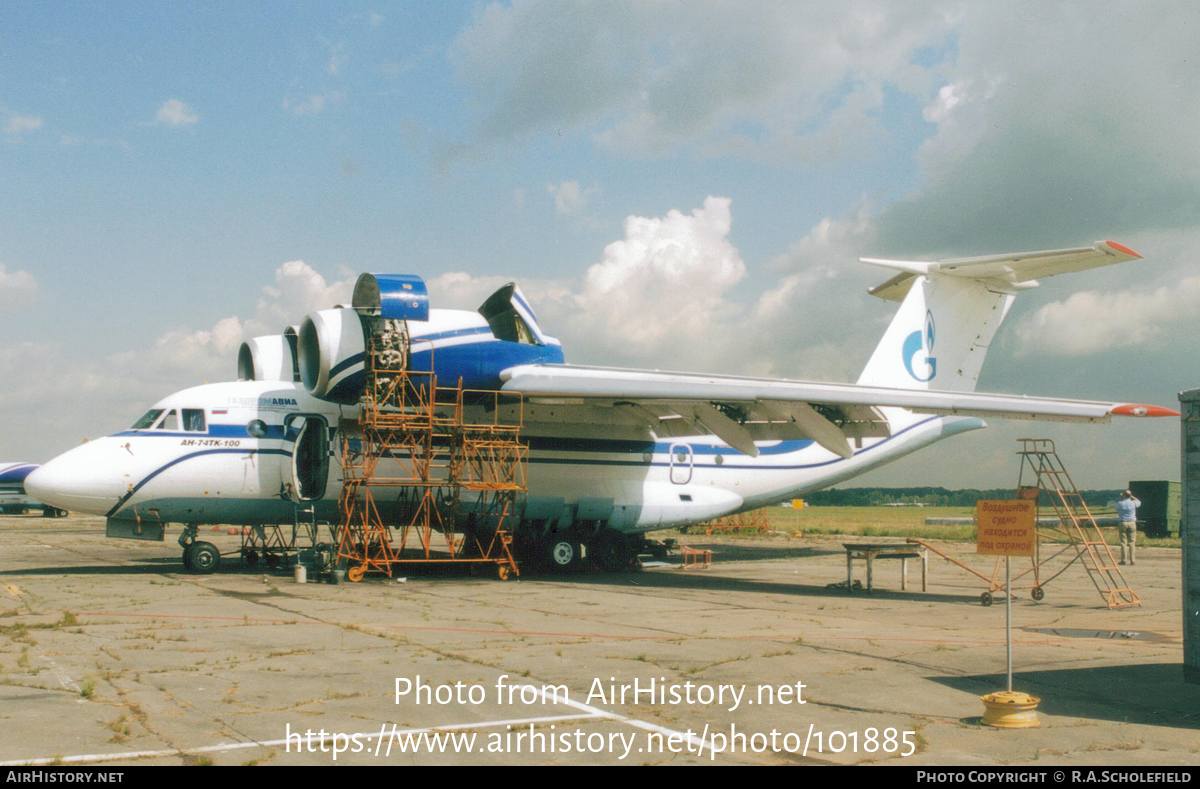 Aircraft Photo of RA-74016 | Antonov An-74TK-100 | Gazpromavia | AirHistory.net #101885