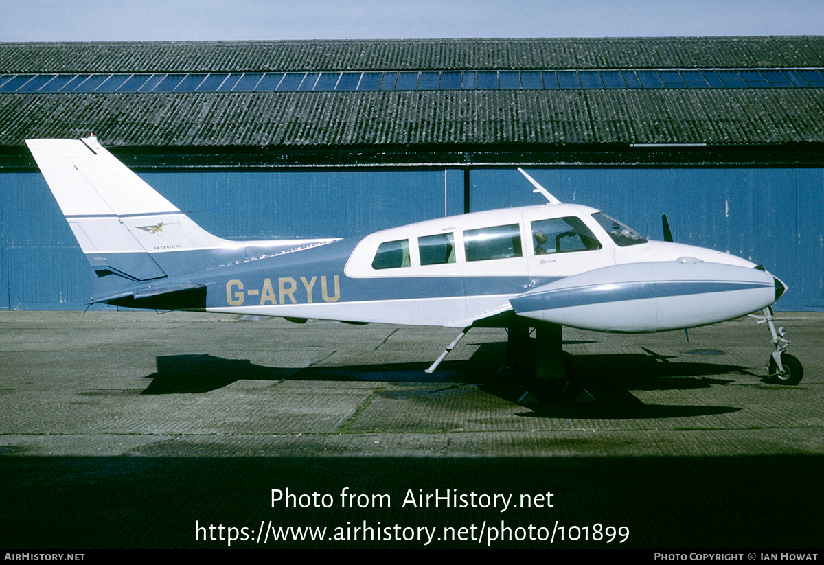 Aircraft Photo of G-ARYU | Cessna 320 Skyknight | AirHistory.net #101899