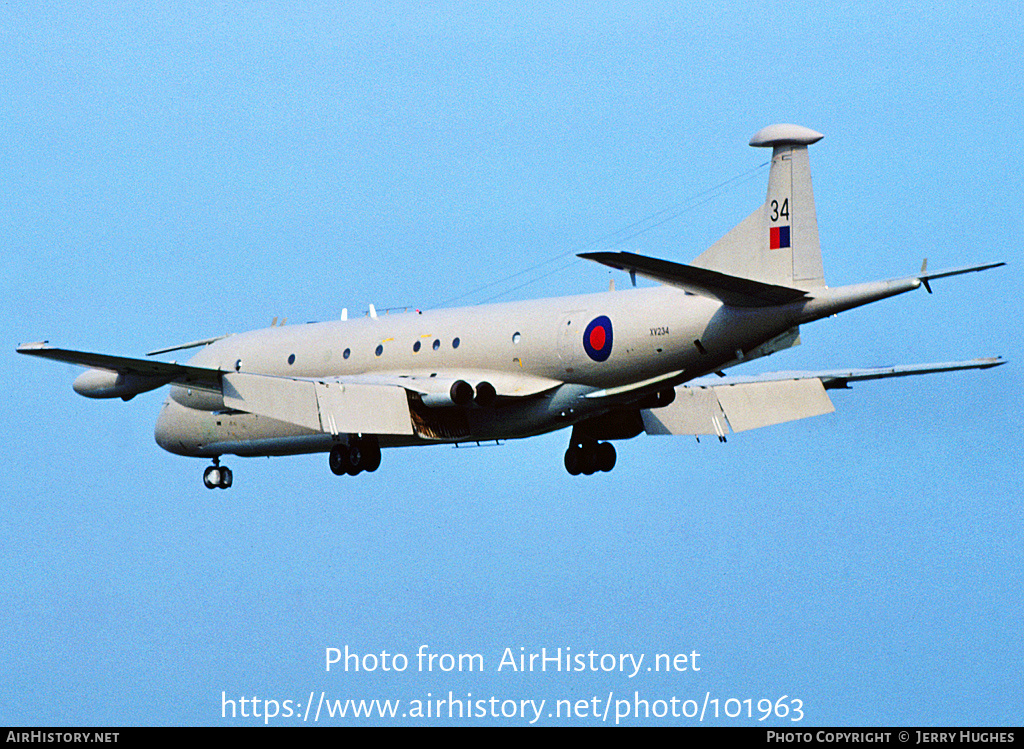 Aircraft Photo of XV234 | Hawker Siddeley HS-801 Nimrod MR.2P | UK - Air Force | AirHistory.net #101963