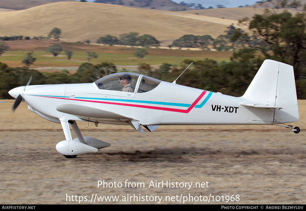 Aircraft Photo of VH-XDT | Van's RV-6 | AirHistory.net #101968