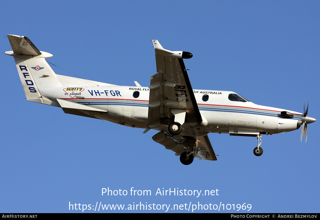 Aircraft Photo of VH-FGR | Pilatus PC-12/45 | Royal Flying Doctor Service - RFDS | AirHistory.net #101969