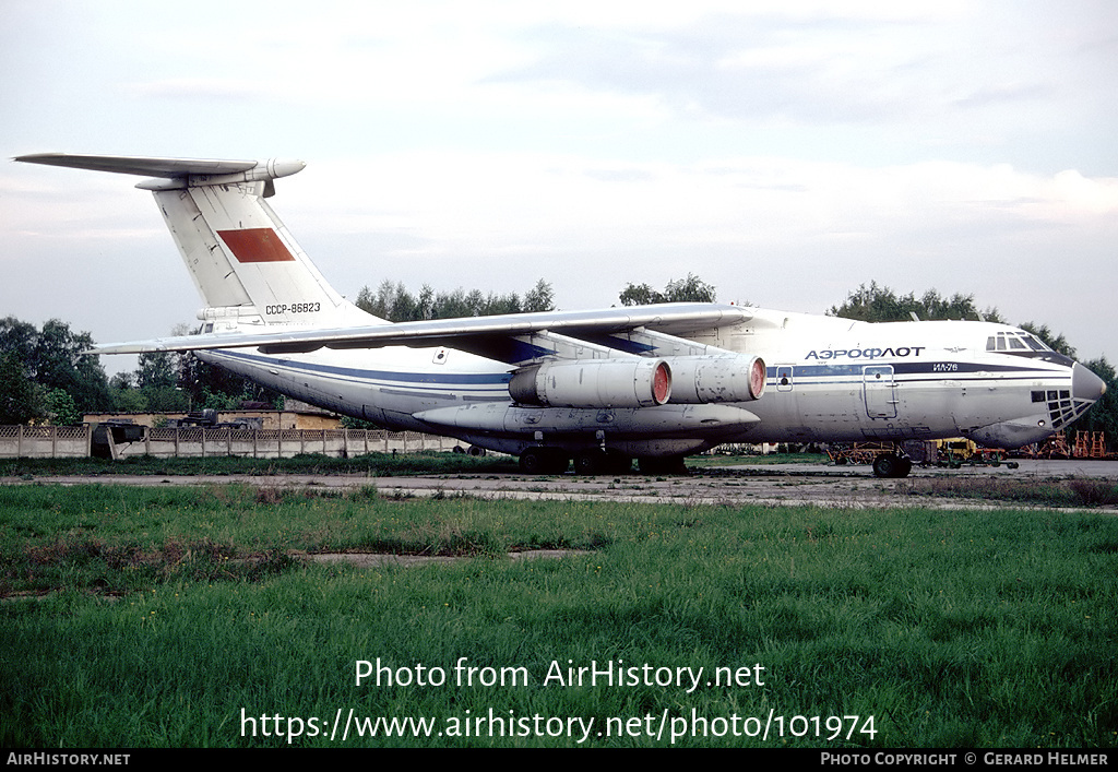 Aircraft Photo of CCCP-86823 | Ilyushin Il-76 | Aeroflot | AirHistory.net #101974