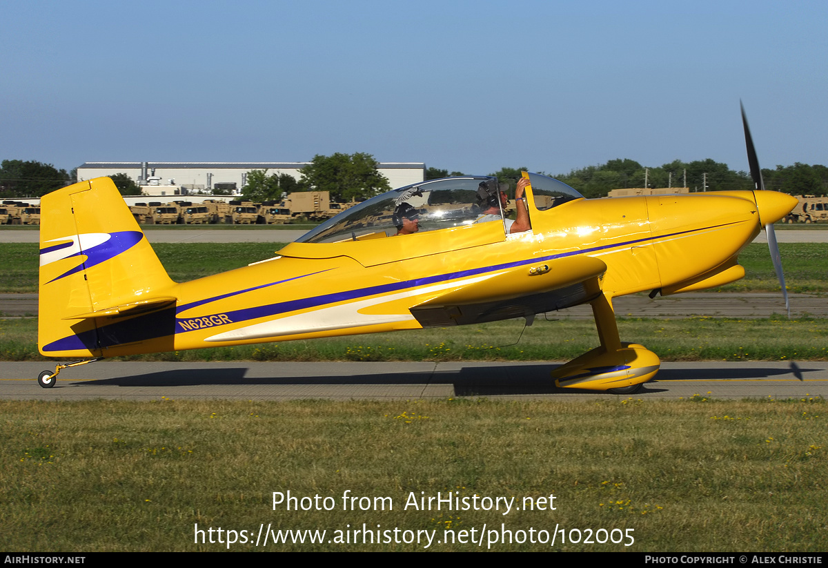 Aircraft Photo of N628GR | Van's RV-8 | AirHistory.net #102005