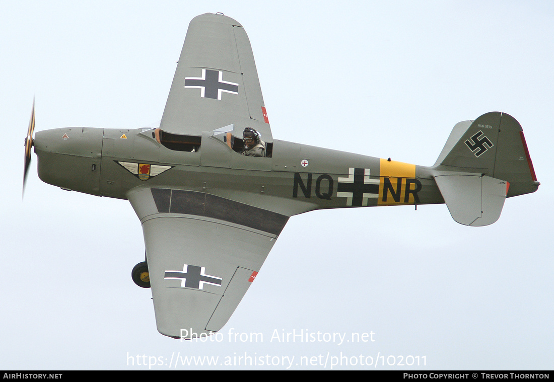 Aircraft Photo of D-EQXD | Klemm Kl 35D | Germany - Air Force | AirHistory.net #102011